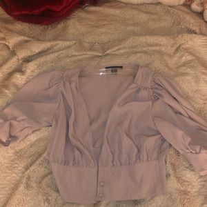 Dusty purple blouse
